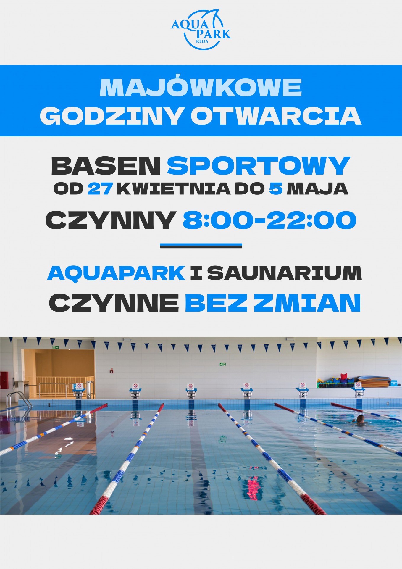 Basen Sportowy w Majówkę