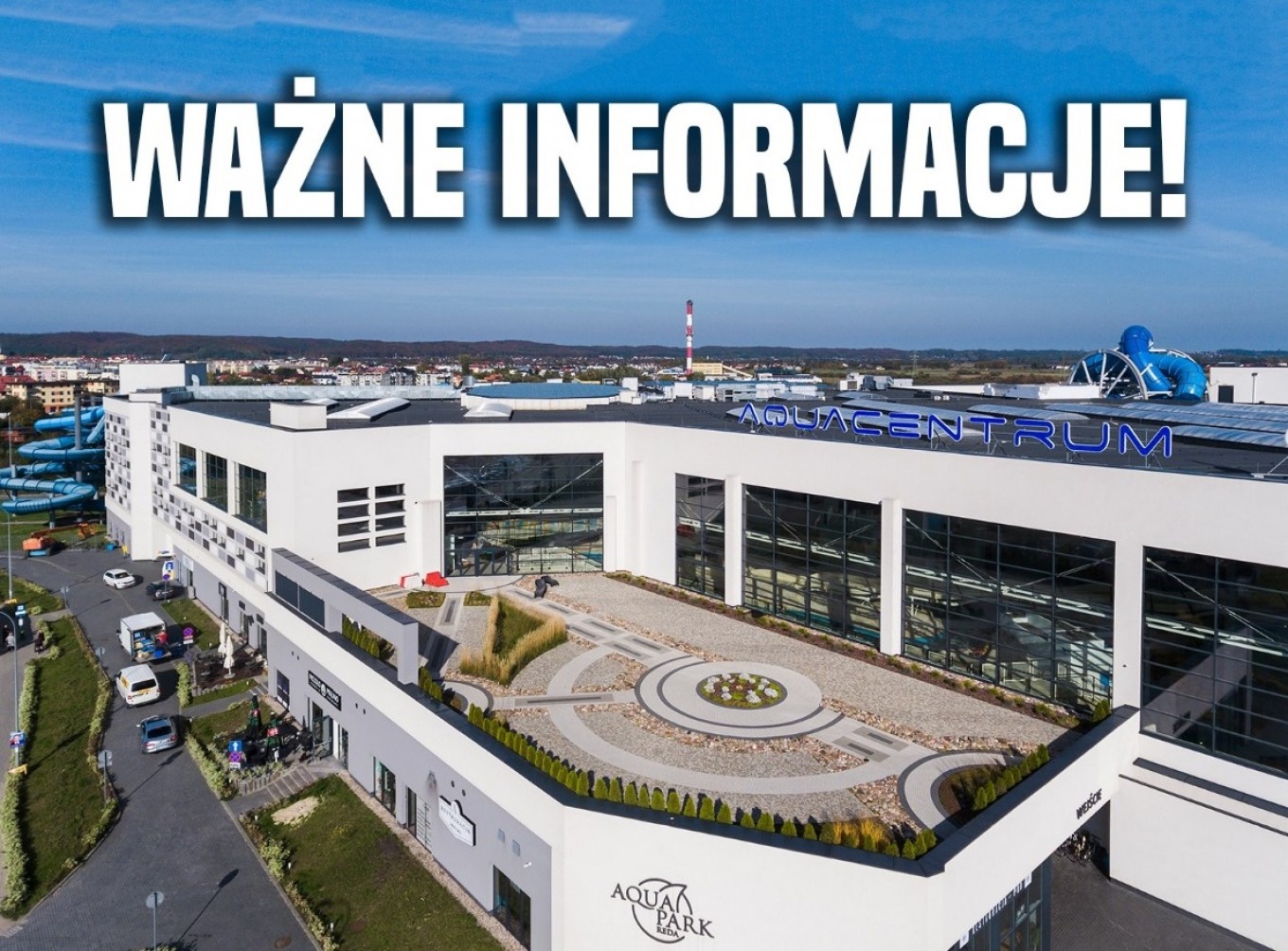 Aquapark Reda zamknięty od 17 października