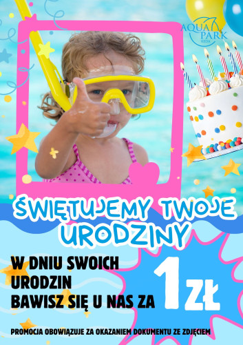 Solenizant zawsze wchodzi za 1 zł!